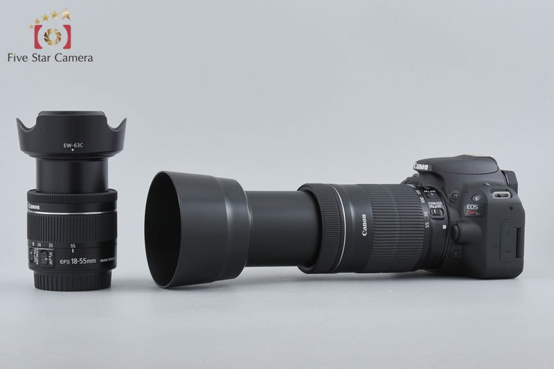 "Count 4,653" Canon EOS Kiss X9 / Rebel SL2 / 200D 24.2 MP 18-55 55-250 Lenses