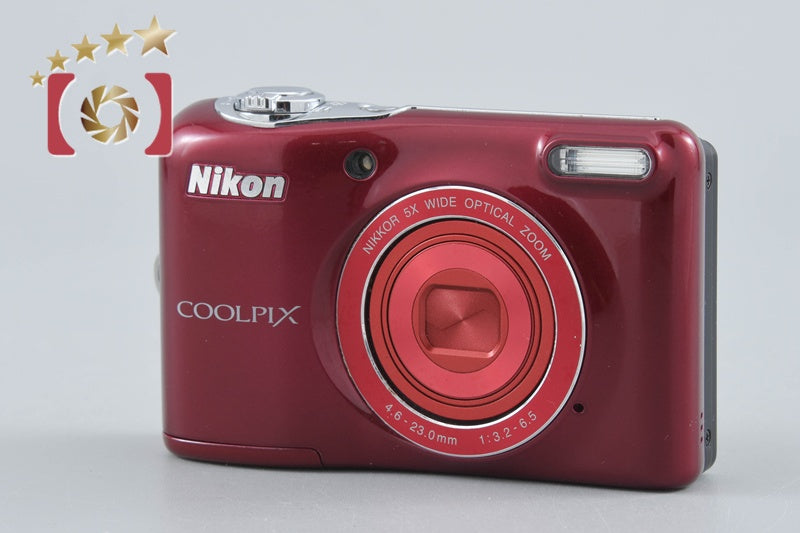 Nikon COOLPIX L30 Red 20.0 MP Digital Camera