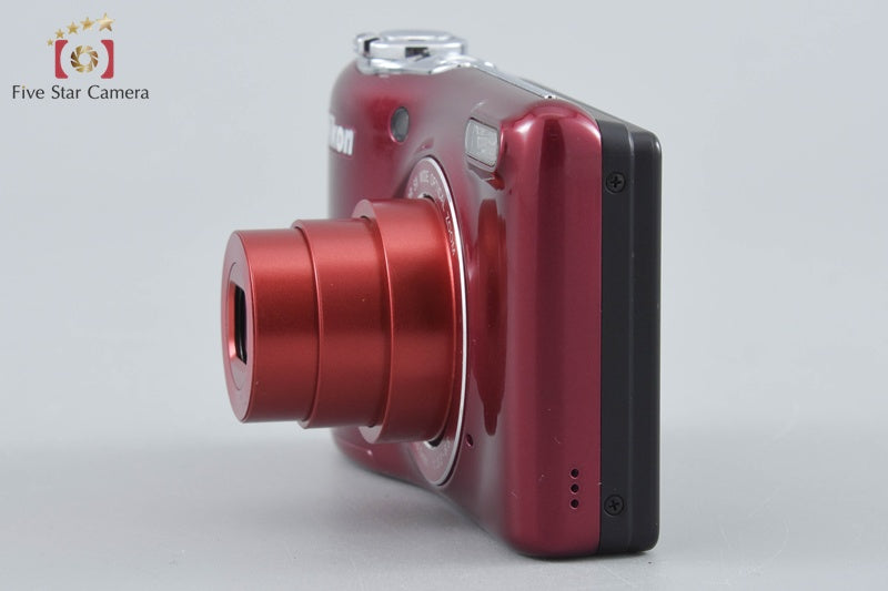 Nikon COOLPIX L30 Red 20.0 MP Digital Camera