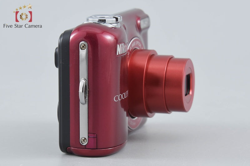Nikon COOLPIX L30 Red 20.0 MP Digital Camera