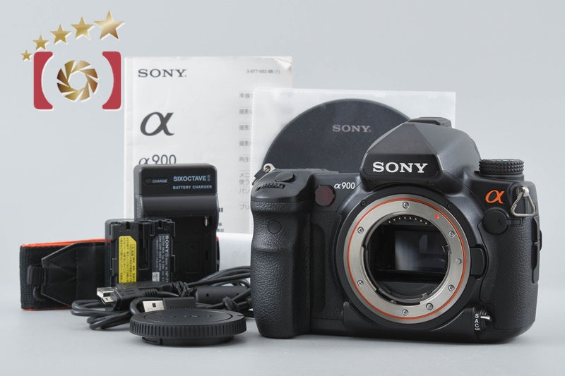 Sony α900 DSLR-A900 24.6 MP DSLR Camera Body [Japanese Language Only]