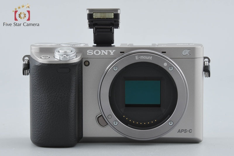 "Count 2,343" Sony ILCE-6000 Silver 24.3MP 16-50 Lens [Japanese Language Only]