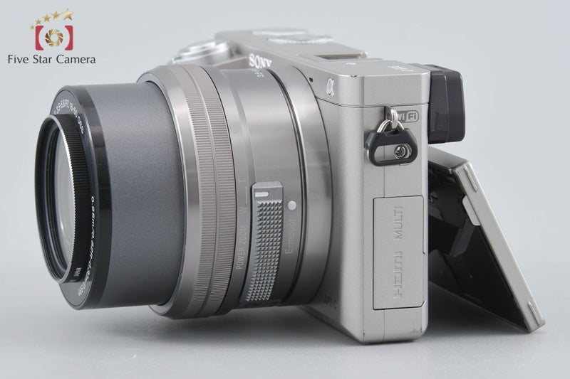 "Count 2,343" Sony ILCE-6000 Silver 24.3MP 16-50 Lens [Japanese Language Only]