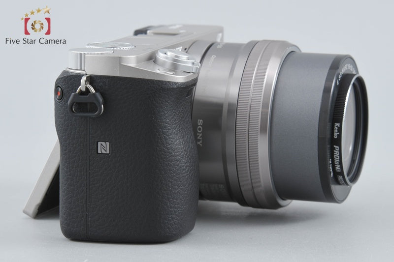 "Count 2,343" Sony ILCE-6000 Silver 24.3MP 16-50 Lens [Japanese Language Only]