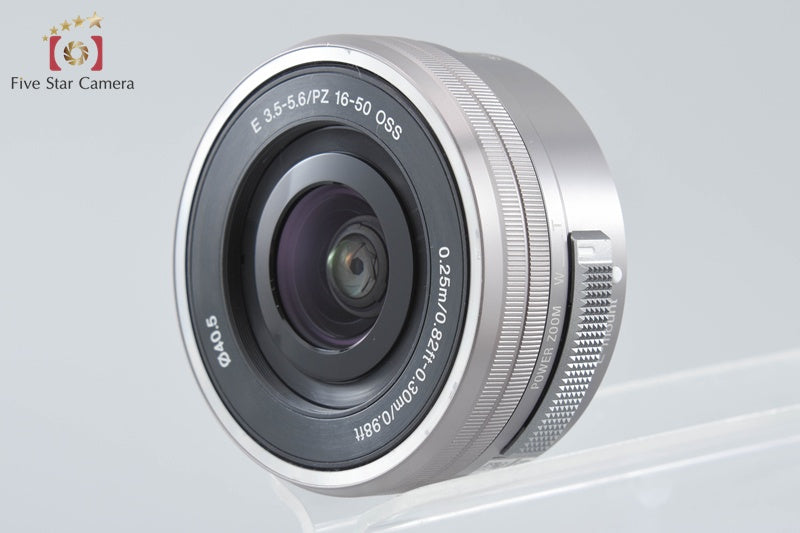 "Count 2,343" Sony ILCE-6000 Silver 24.3MP 16-50 Lens [Japanese Language Only]