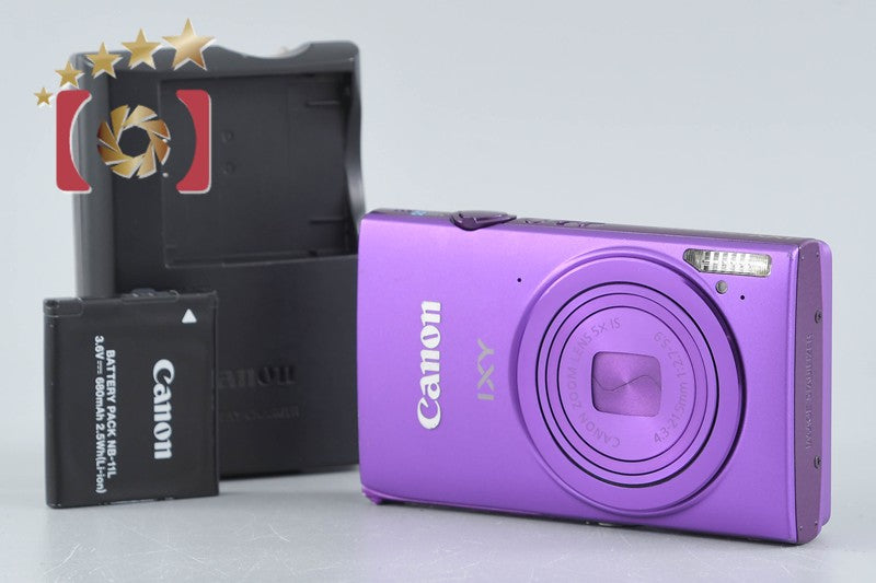 Canon IXY 430F Purple 16.1 MP Digital Camera