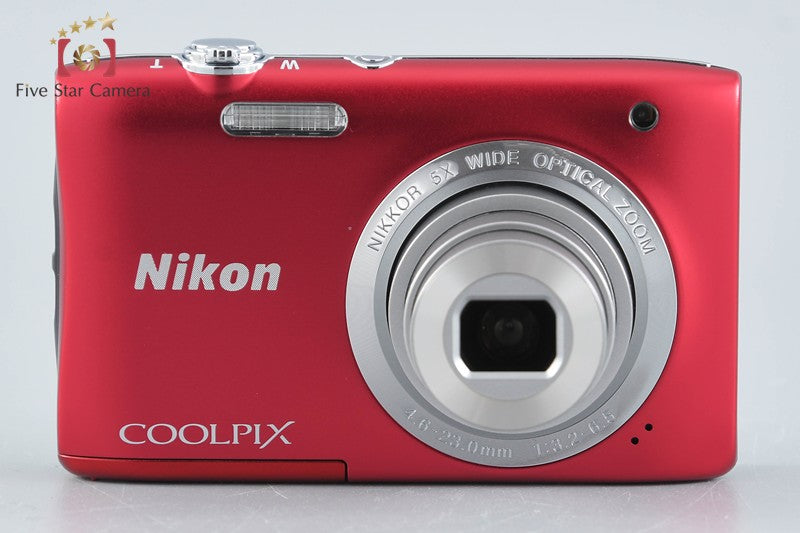 Nikon COOLPIX S2900 Red 20.1 MP Digital Camera w/ Box