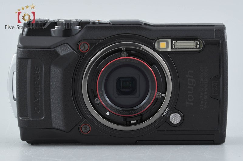 "Count 1,496" Olympus Tough TG-6 Black 12.0 MP Waterproof Digital Camera w/ Box