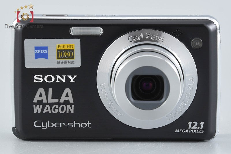 Sony Cyber-Shot DSC-W220 Black 12.1 MP Digital Camera [Japanese Language Only]