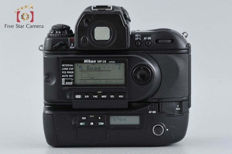 Nikon F5 35mm SLR Film Camera Body + MF-28 Data Back