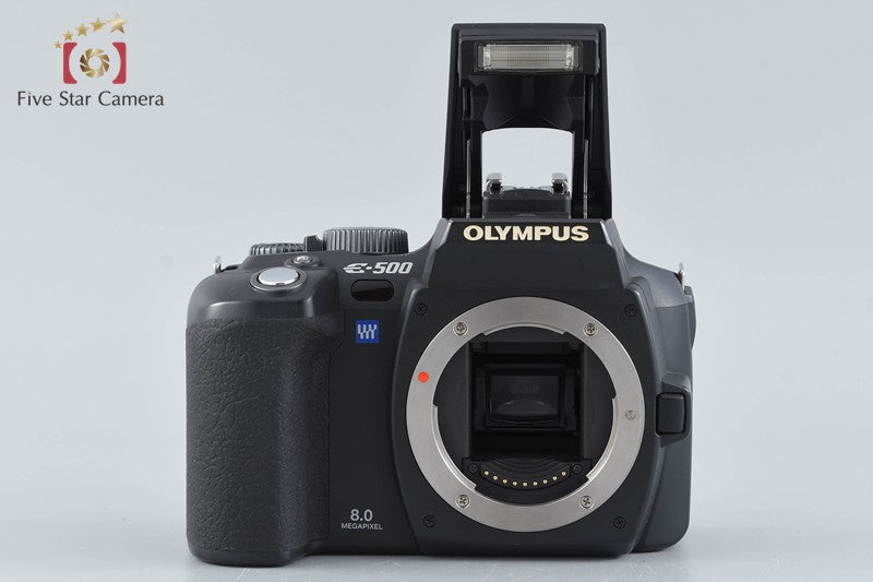 "Shutter count 1,031" Olympus E-500 Black 8.0 MP Digital SLR Camera Body