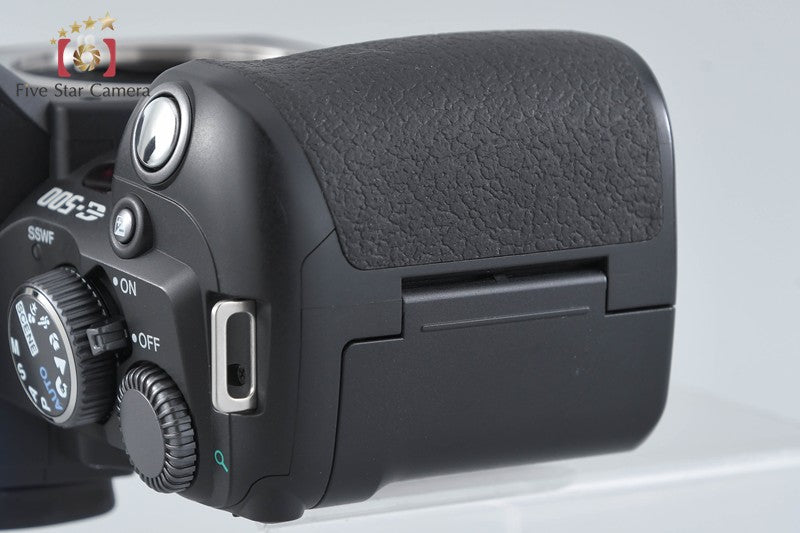 "Shutter count 1,031" Olympus E-500 Black 8.0 MP Digital SLR Camera Body