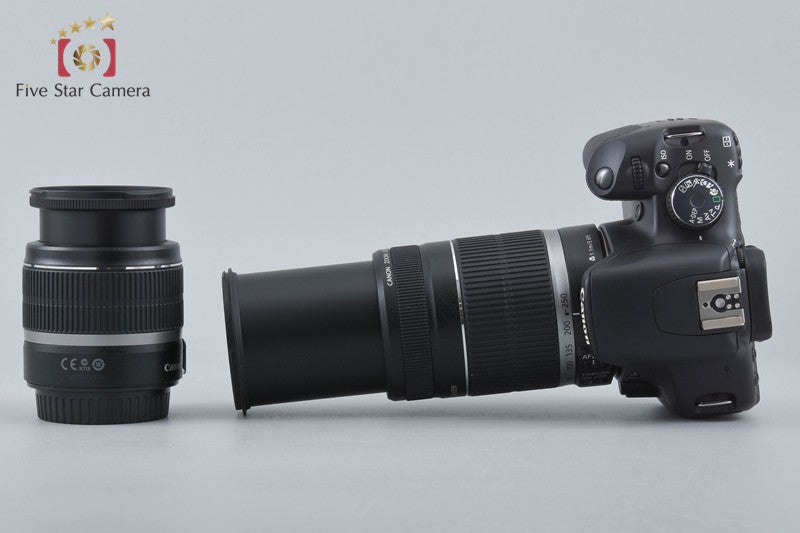 "Count 181" Canon EOS Kiss X2 / Rebel XSi / 450D 12.2MP 18-55 55-250 Lens w/ Box