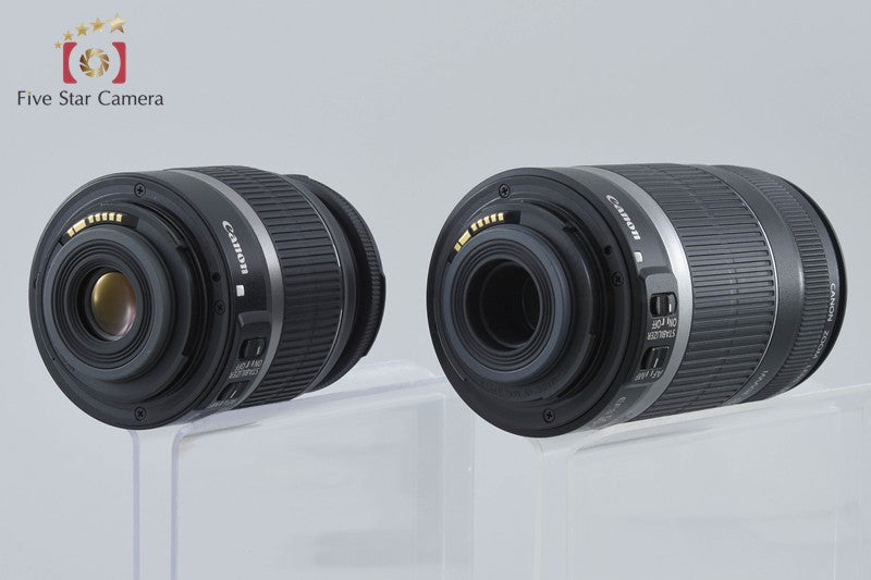 "Count 181" Canon EOS Kiss X2 / Rebel XSi / 450D 12.2MP 18-55 55-250 Lens w/ Box