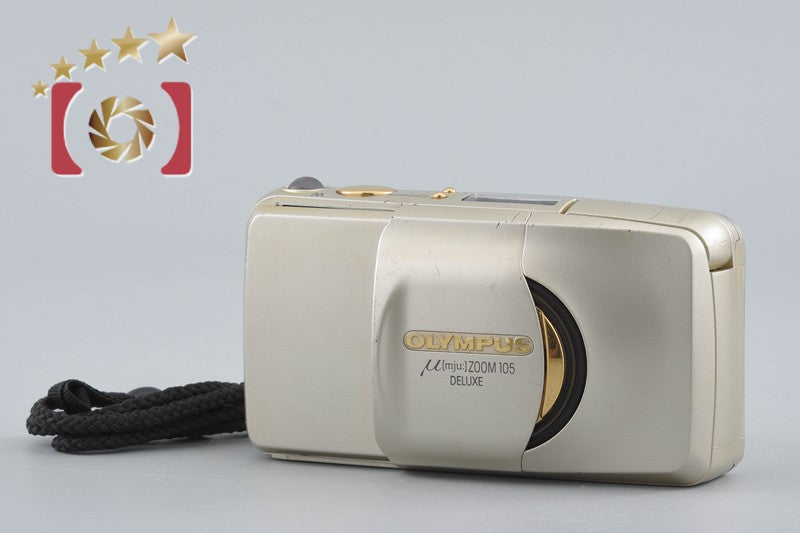 Olympus μ[mju:] ZOOM 105 DELUXE 35mm Point & Shoot Film Camera