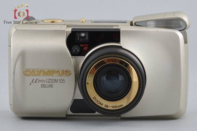 Olympus μ[mju:] ZOOM 105 DELUXE 35mm Point & Shoot Film Camera