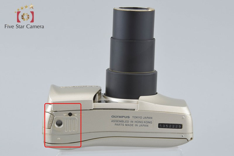 Olympus μ[mju:] ZOOM 105 DELUXE 35mm Point & Shoot Film Camera