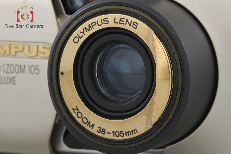 Olympus μ[mju:] ZOOM 105 DELUXE 35mm Point & Shoot Film Camera