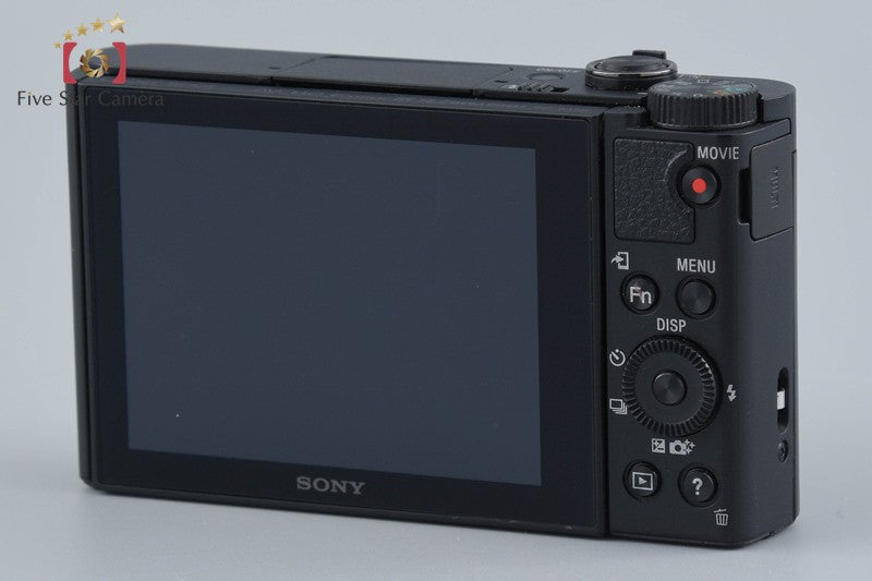 SONY Cyber-shot DSC-WX500 Black 18.2 MP Digital Camera [Multiple Languages]