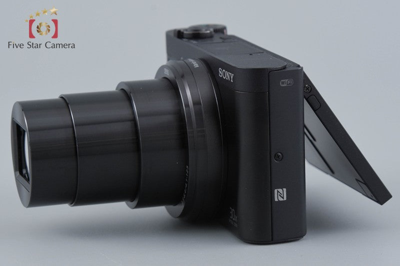 SONY Cyber-shot DSC-WX500 Black 18.2 MP Digital Camera [Multiple Languages]