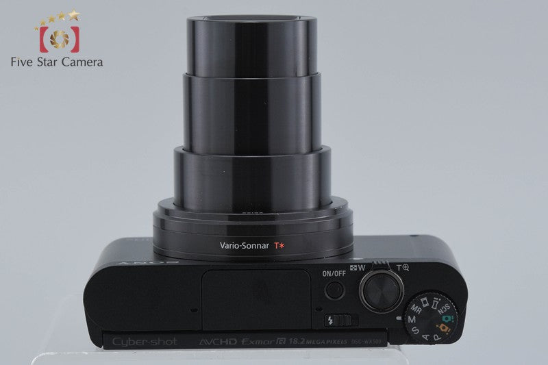 SONY Cyber-shot DSC-WX500 Black 18.2 MP Digital Camera [Multiple Languages]