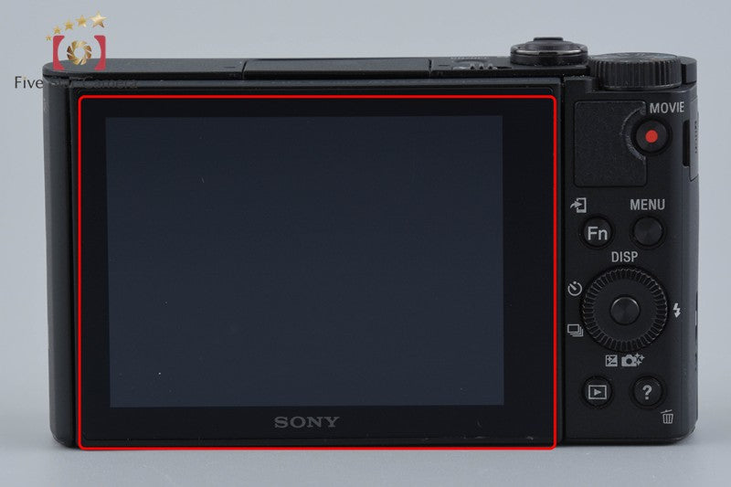 SONY Cyber-shot DSC-WX500 Black 18.2 MP Digital Camera [Multiple Languages]