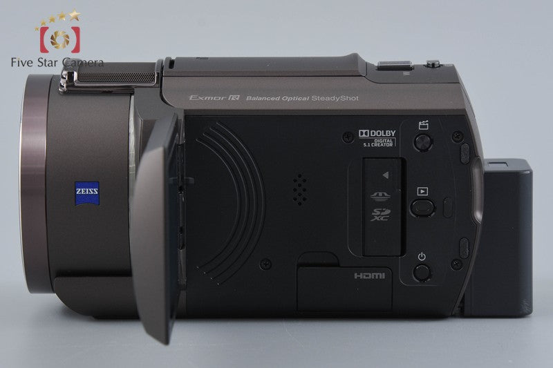 SONY HANDYCAM FDR-AX45 Bronze Brown Digital Camcorder [Multiple Languages]