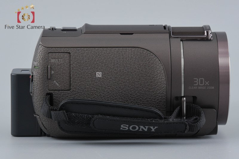 SONY HANDYCAM FDR-AX45 Bronze Brown Digital Camcorder [Multiple Languages]