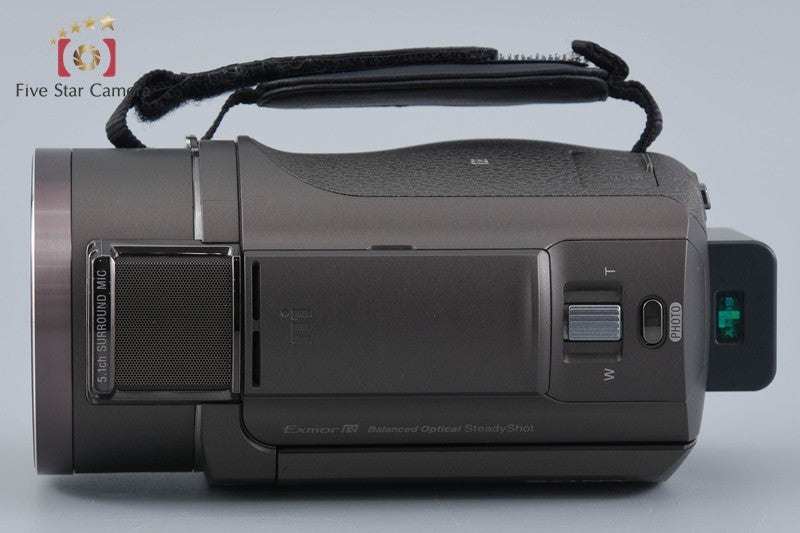 SONY HANDYCAM FDR-AX45 Bronze Brown Digital Camcorder [Multiple Languages]