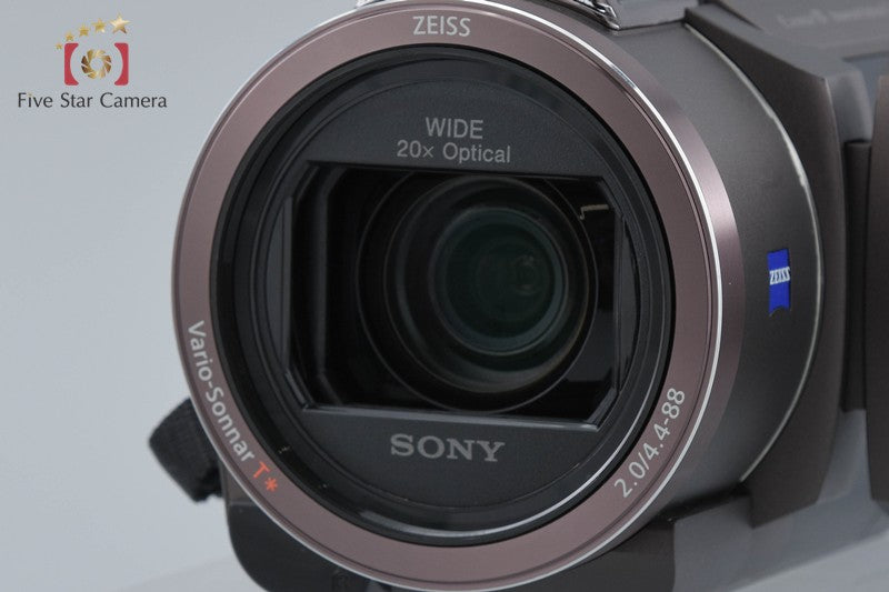 SONY HANDYCAM FDR-AX45 Bronze Brown Digital Camcorder [Multiple Languages]