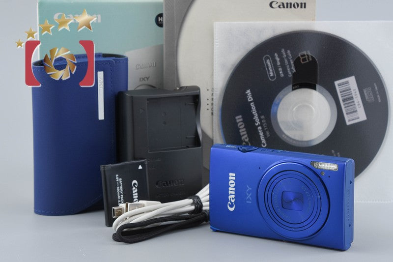Canon IXY 420F Blue 16.1 MP Digital Camera w/ Box