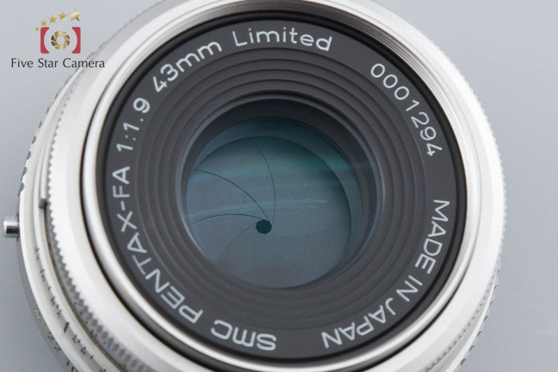PENTAX SMC FA 43mm f/1.9 Limited Silver