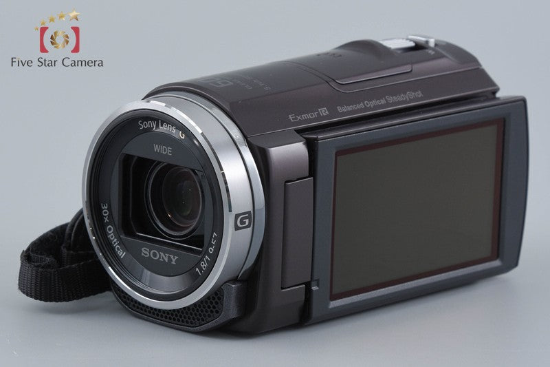 SONY HANDYCAM HDR-CX535 Bordeaux Brown Video Camera [Japanese Language Only]