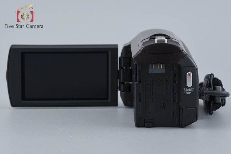 SONY HANDYCAM HDR-CX535 Bordeaux Brown Video Camera [Japanese Language Only]