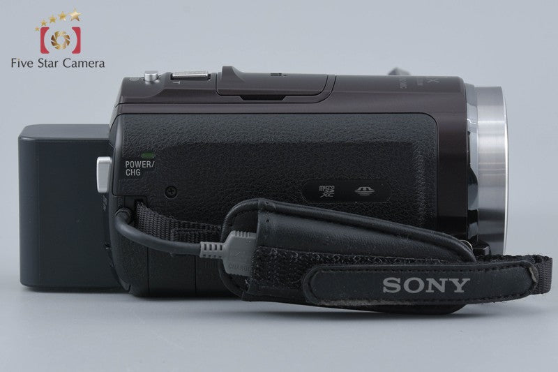 SONY HANDYCAM HDR-CX535 Bordeaux Brown Video Camera [Japanese Language Only]