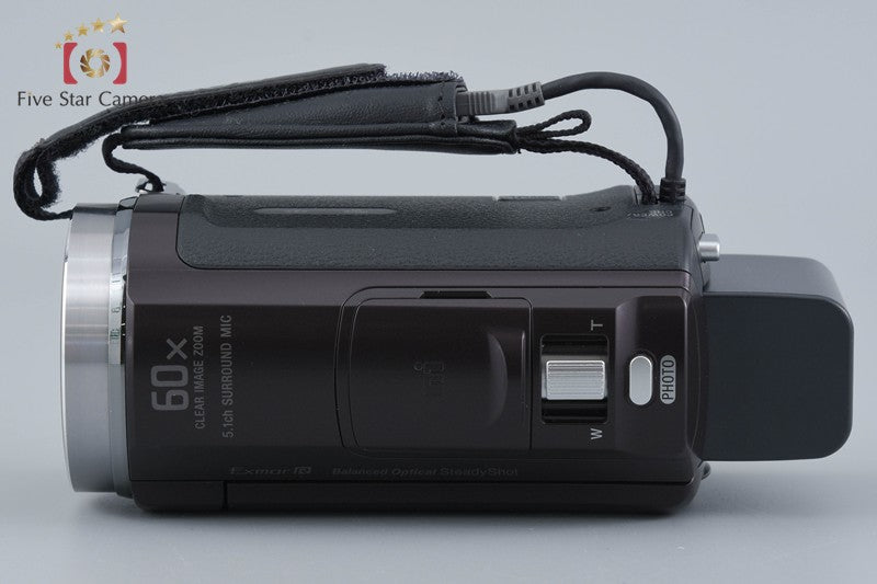 SONY HANDYCAM HDR-CX535 Bordeaux Brown Video Camera [Japanese Language Only]