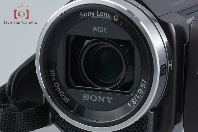 SONY HANDYCAM HDR-CX535 Bordeaux Brown Video Camera [Japanese Language Only]
