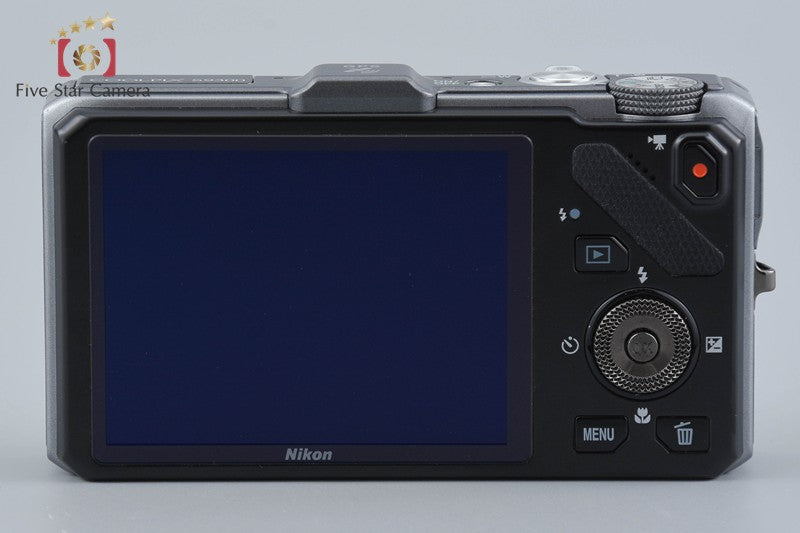 Nikon COOLPIX S9300 Crystal Silver 16.0 MP Digital Camera w/ Box