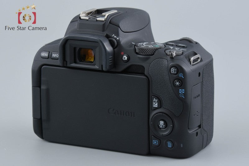 "Count 1,151" Canon EOS Kiss X9 / Rebel SL2 / 200D Black 24.2 MP DSLR 18-55 Lens