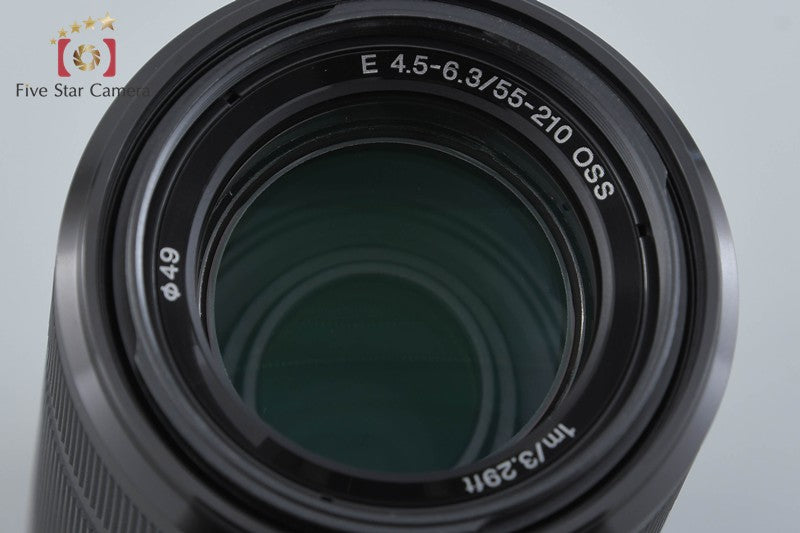 Sony E 55-210mm f/4.5-6.3 OSS Black SEL55210