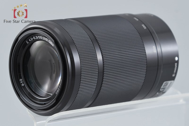 Sony E 55-210mm f/4.5-6.3 OSS Black SEL55210