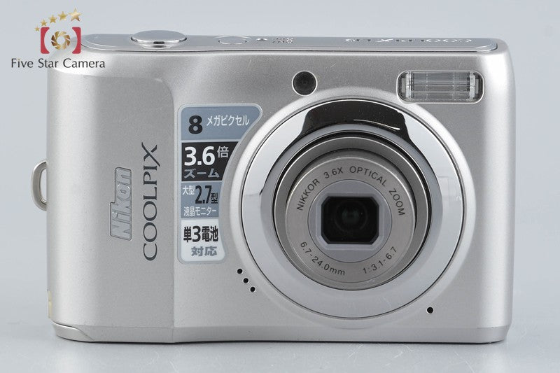 Nikon COOLPIX L19 Silver 8.0 MP Digital Camera