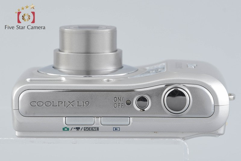 Nikon COOLPIX L19 Silver 8.0 MP Digital Camera