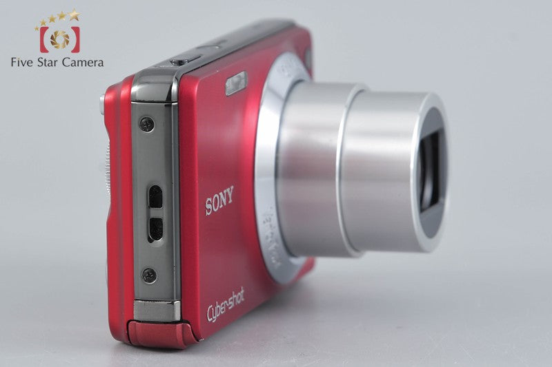 Sony Cyber-Shot DSC-W270 Red 12.1 MP Digital Camera [Japanese Language Only]