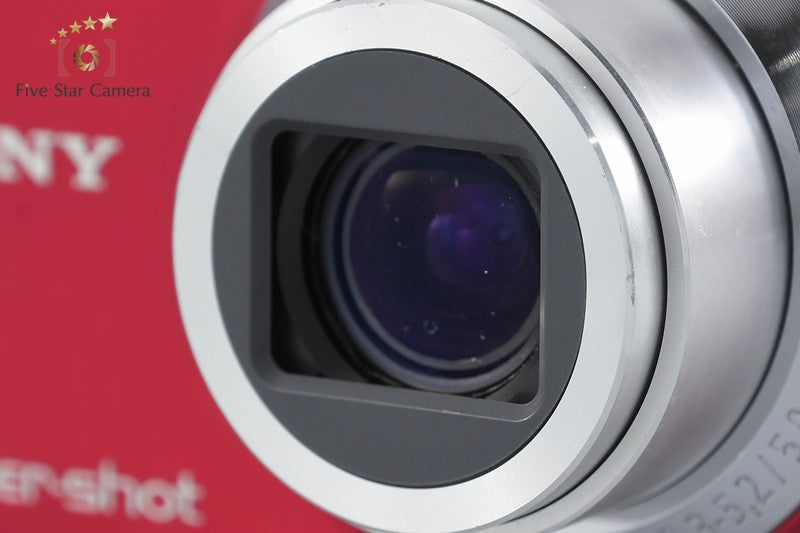 Sony Cyber-Shot DSC-W270 Red 12.1 MP Digital Camera [Japanese Language Only]
