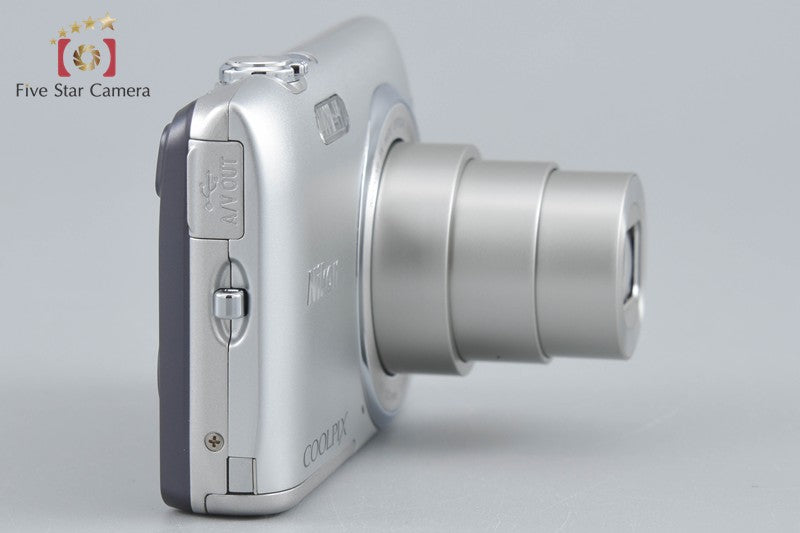 Nikon COOLPIX S3500 Crystal Silver 20.0 MP Digital Camera