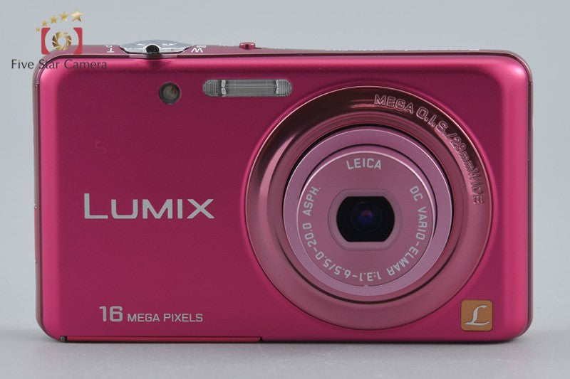 Panasonic LUMIX DMC-FH7 Pink 16.1 MP Digital Camera [Japanese Language Only]