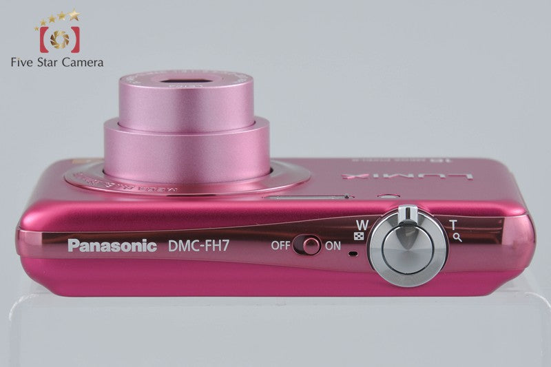 Panasonic LUMIX DMC-FH7 Pink 16.1 MP Digital Camera [Japanese Language Only]
