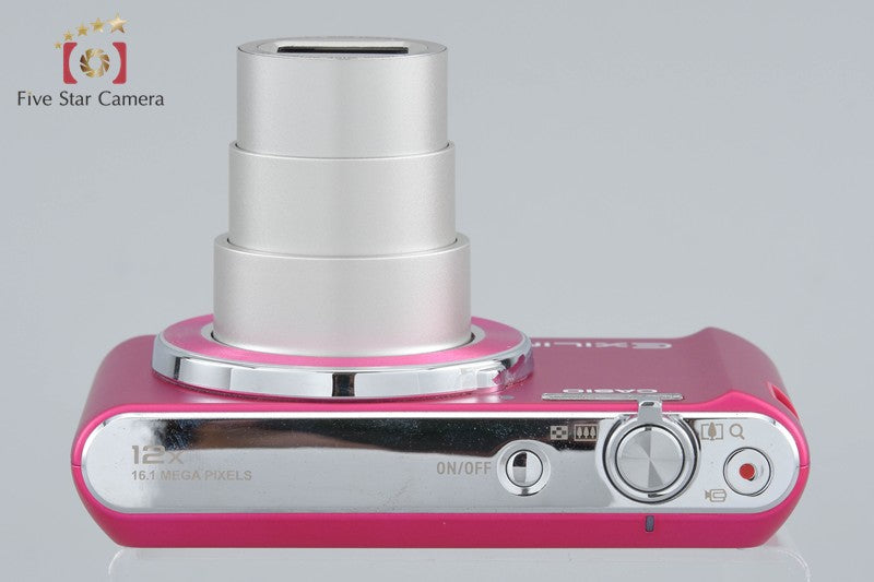 CASIO EXILIM EX-ZS190 Pink 16.1 MP Digital Camera