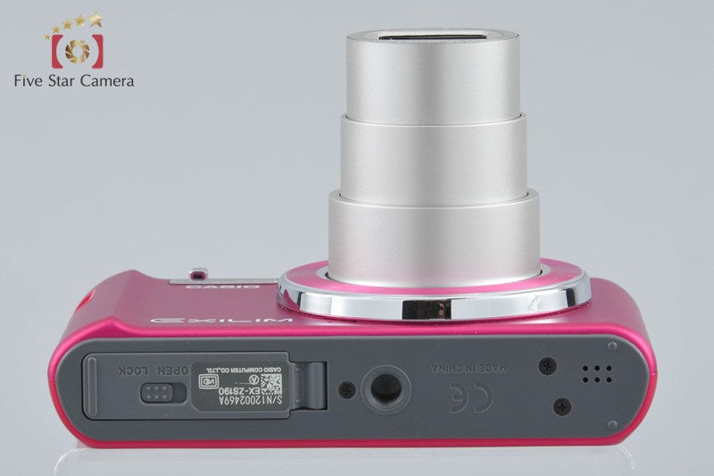 CASIO EXILIM EX-ZS190 Pink 16.1 MP Digital Camera